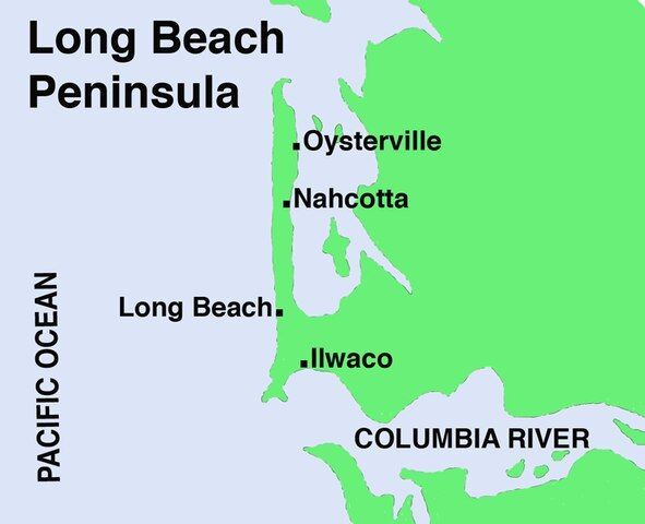 World's Longest Continuous Peninsula Beach, world record in Long Beach, Washington World's Longest Continuous Peninsula Beach, world record in Long Beach, Washington