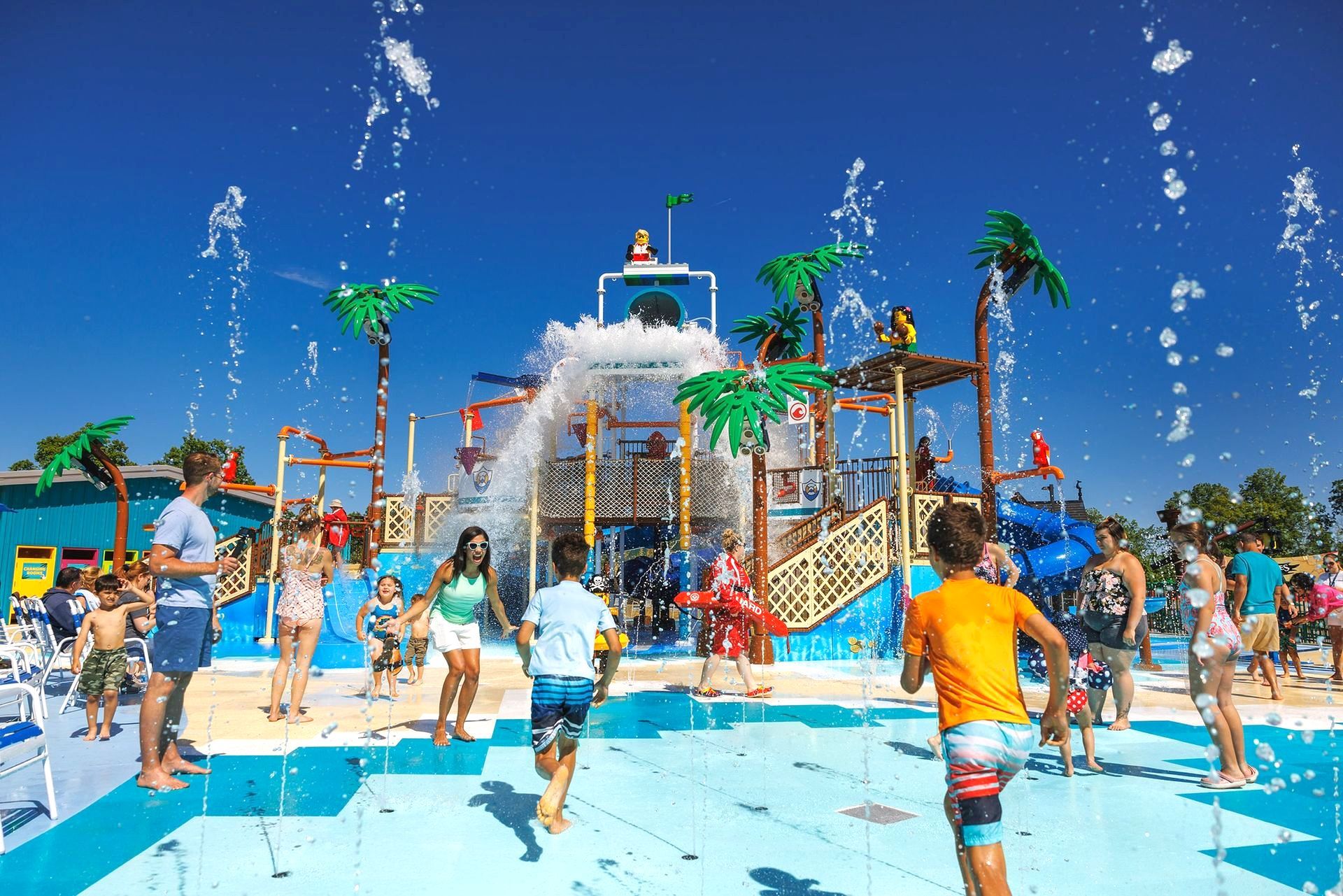 Largest disco dance party, world record attempt at Legoland New York Resort