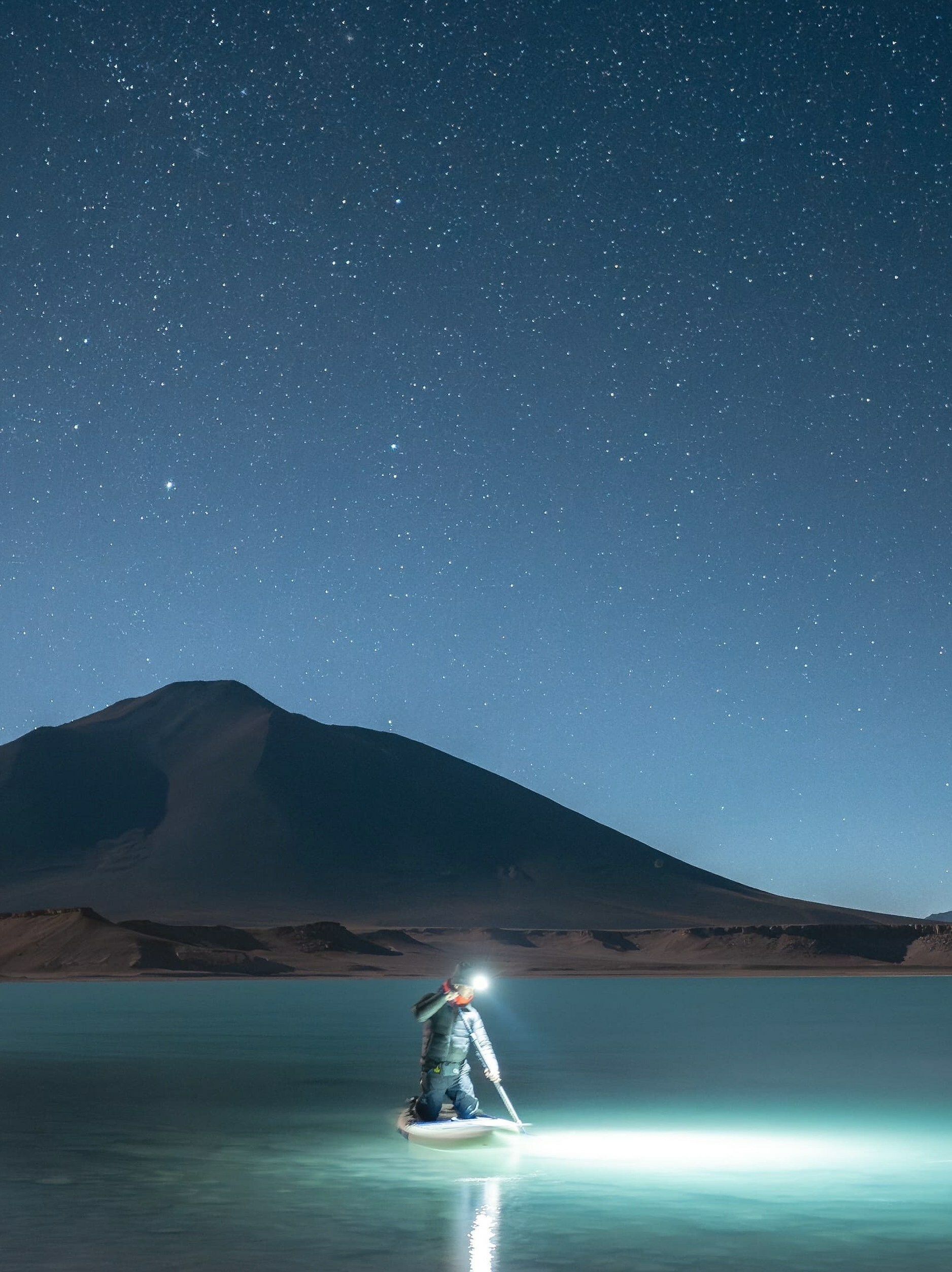 Highest altitude to paddle board, world record set by Andrew Hughes Highest altitude to paddle board, world record set by Andrew Hughes