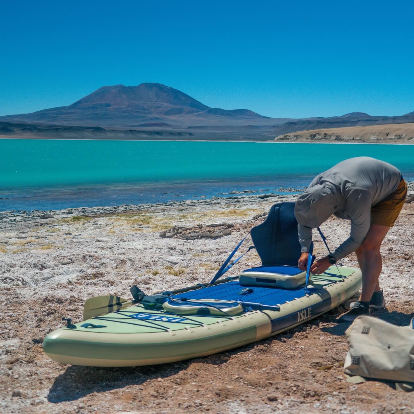 Highest altitude to paddle board, world record set by Andrew Hughes Highest altitude to paddle board, world record set by Andrew Hughes