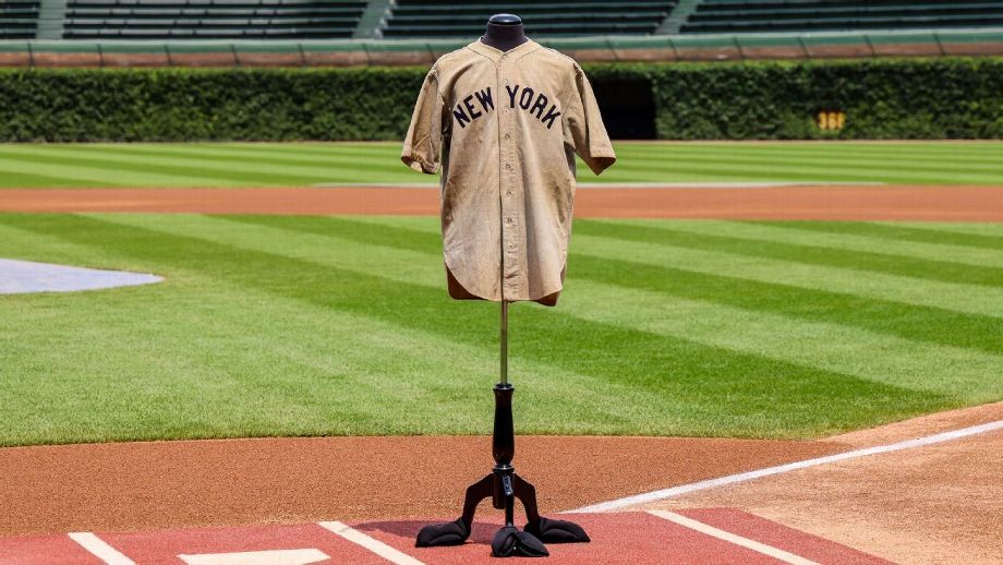 World’s most valuable sports collectible, Babe Ruth's jersey sets world record
