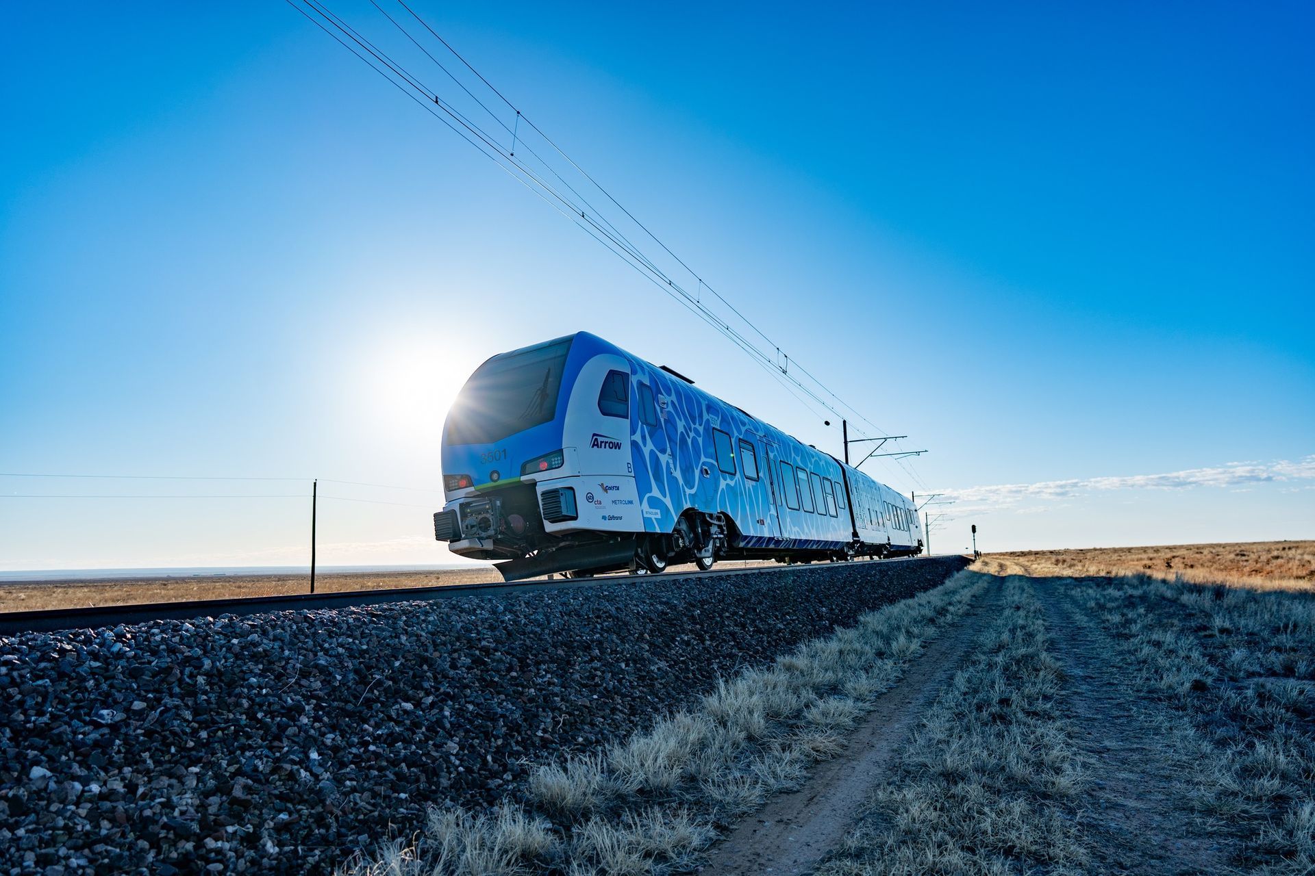 Furthest distance achieved by a hydrogen-powered passenger train without refueling, Stadler’s FLIRT H2 sets world record Furthest distance achieved by a hydrogen-powered passenger train without refueling, Stadler’s FLIRT H2 sets world record