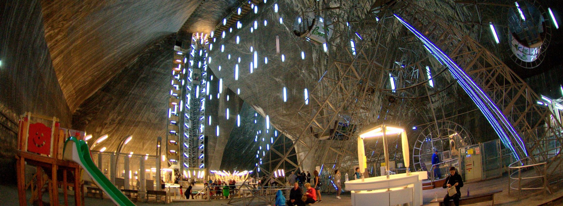 World's Largest Underground Theme Park, Salina Turda Theme Park in Romania sets world record World's Largest Underground Theme Park, Salina Turda Theme Park in Romania sets world record