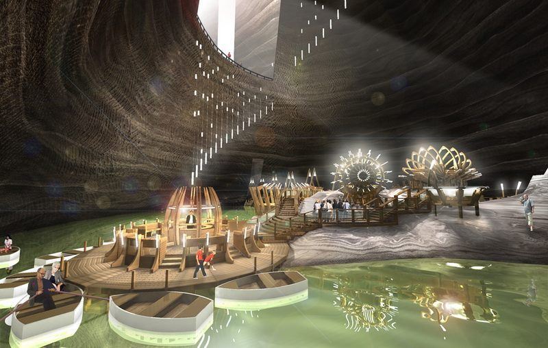 World's Largest Underground Theme Park, Salina Turda Theme Park in Romania sets world record World's Largest Underground Theme Park, Salina Turda Theme Park in Romania sets world record