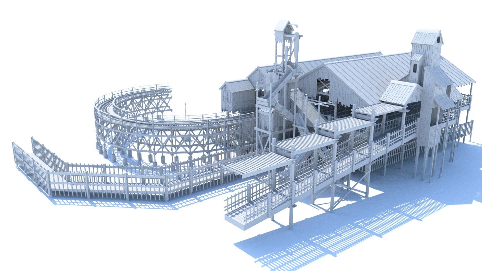World’s Longest Wooden Roller Coaster, world record set in Mason, Ohio World’s Longest Wooden Roller Coaster, world record set in Mason, Ohio