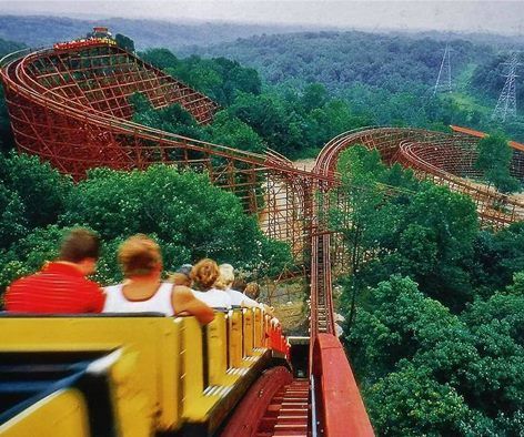 World’s Longest Wooden Roller Coaster, world record set in Mason, Ohio World’s Longest Wooden Roller Coaster, world record set in Mason, Ohio