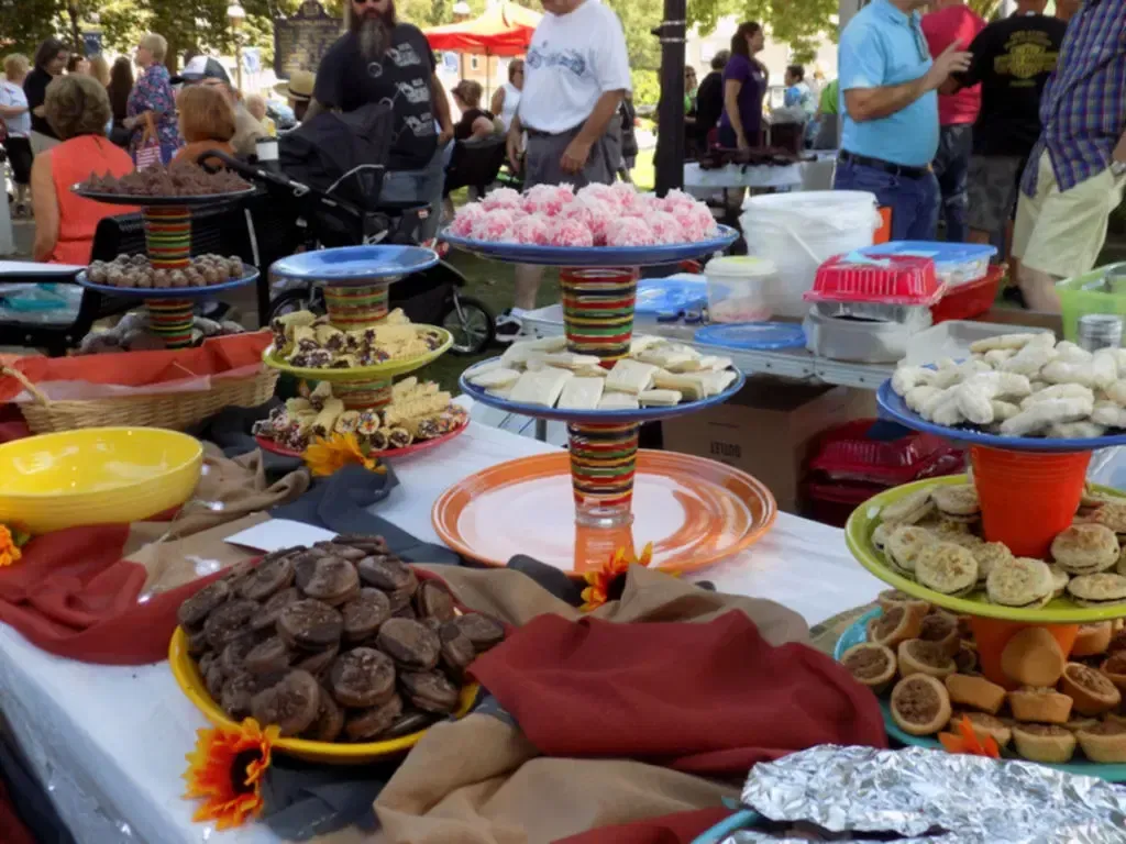 World's Largest Wedding Cookie Table, world record set in Monongahela, Pennsylvania World's Largest Wedding Cookie Table, world record set in Monongahela, Pennsylvania