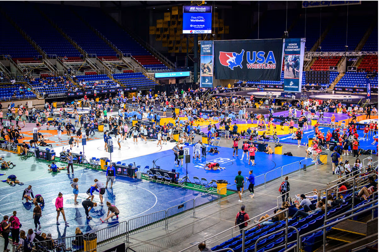 World’s Largest Wrestling Tournament, world record set in Fargo, North Dakota World’s Largest Wrestling Tournament, world record set in Fargo, North Dakota