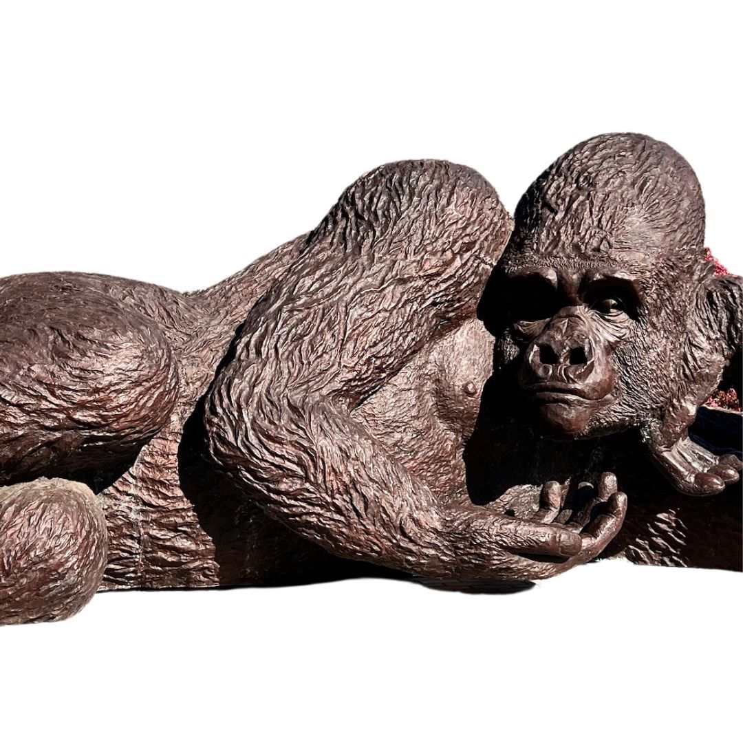 World’s Largest Bronze Gorilla Sculpture, world record set in Greenwich, Connecticut