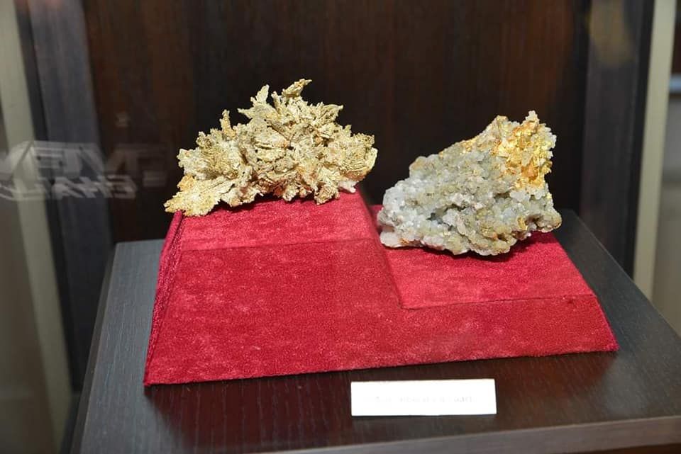 World's Most Valuable 4,5 kg of Native Gold, The Gold Museum in Brad, Romania sets world record