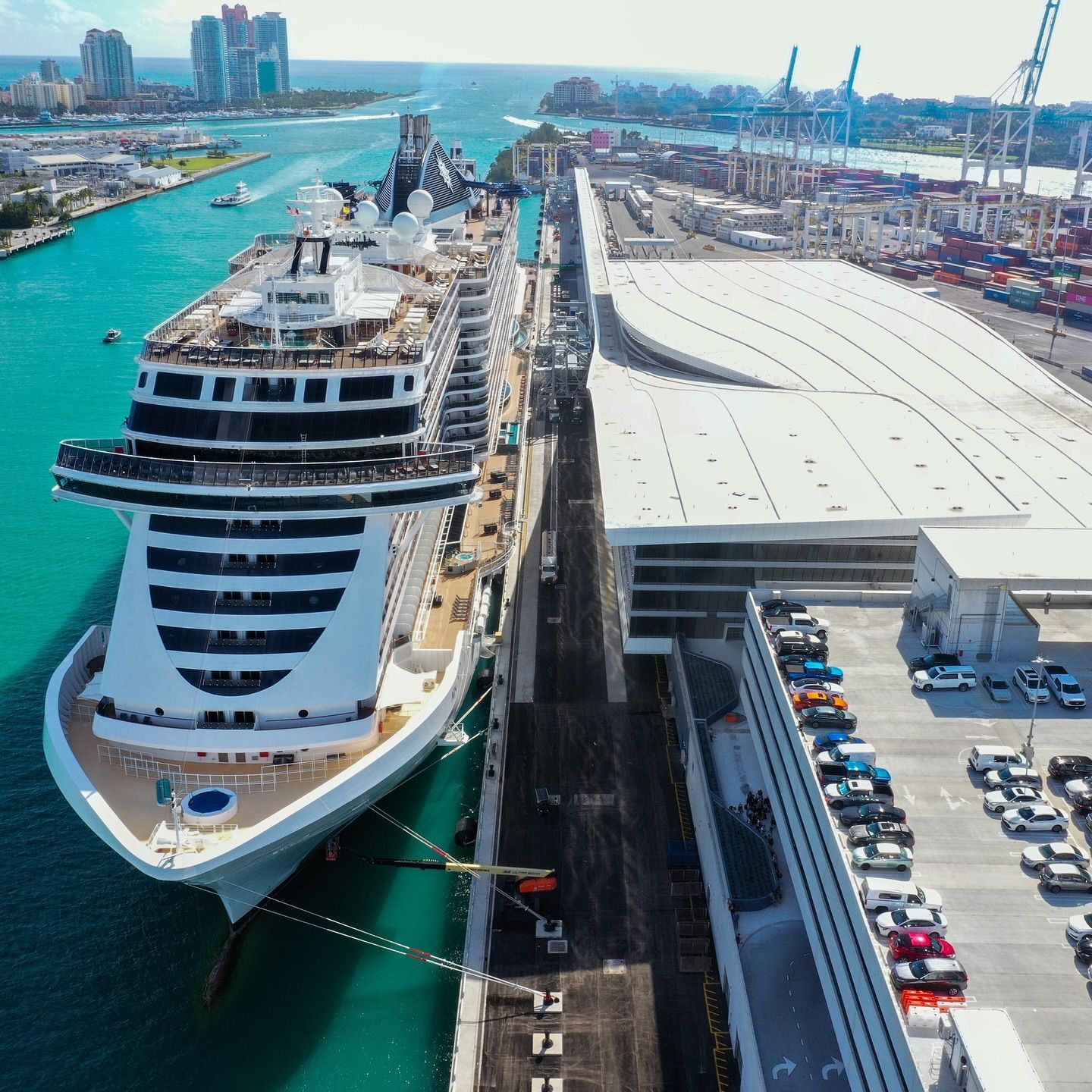 World's Largest Cruise Terminal, MSC Miami Cruise Terminal sets world record
