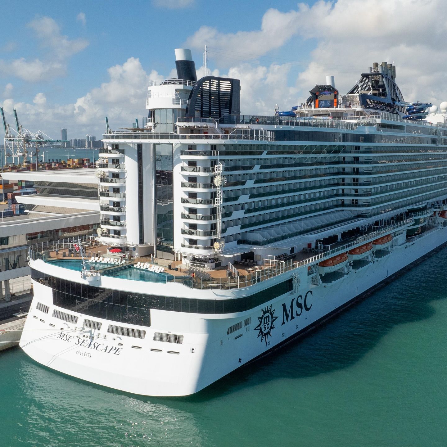 World's Largest Cruise Terminal, MSC Miami Cruise Terminal sets world record
