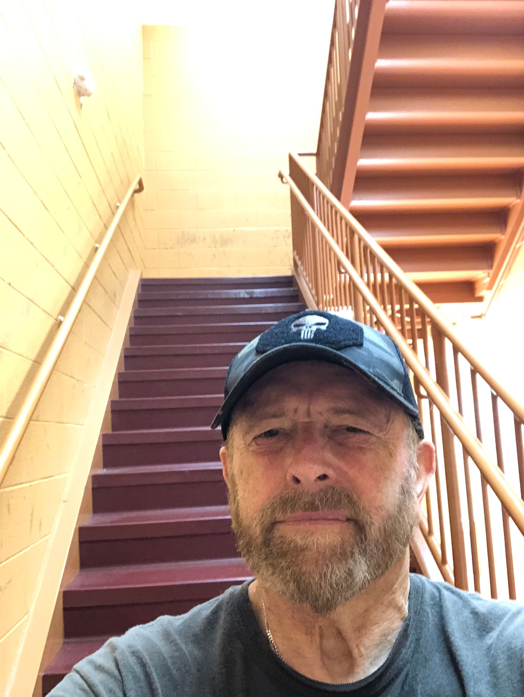 Fastest time to climb or descend One Million Stairs for the 70+ age category: James C. Wigginton