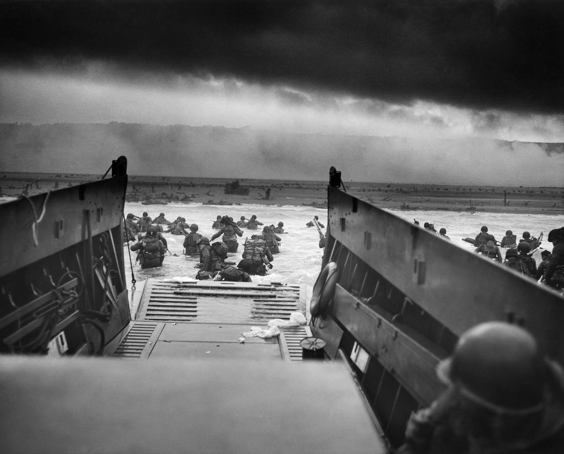 World's Largest Amphibious Invasion in History, world record set by the Allied invasion of Normandy, France
