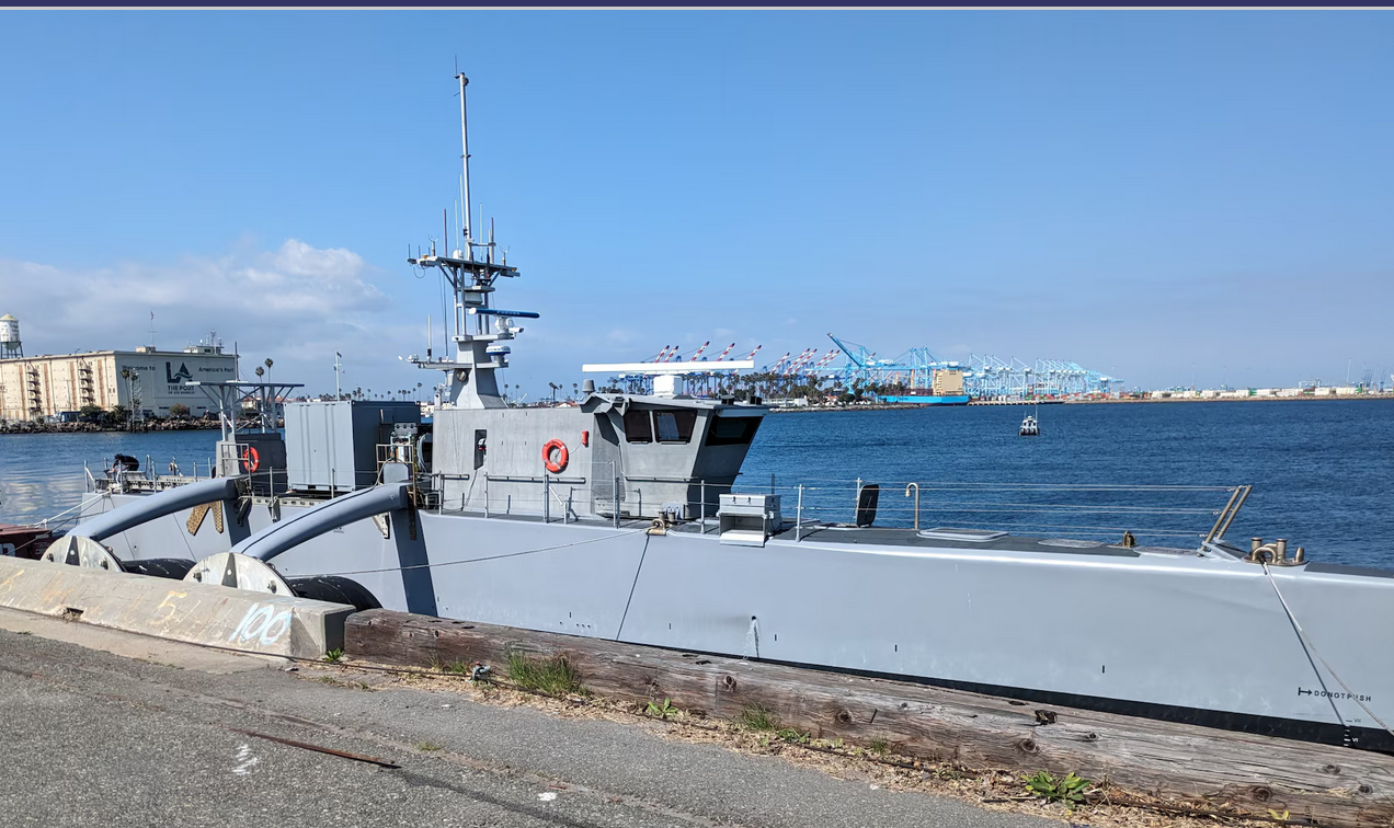 World's Largest Naval Drone, The US Navy's Sea Hunter sets world record