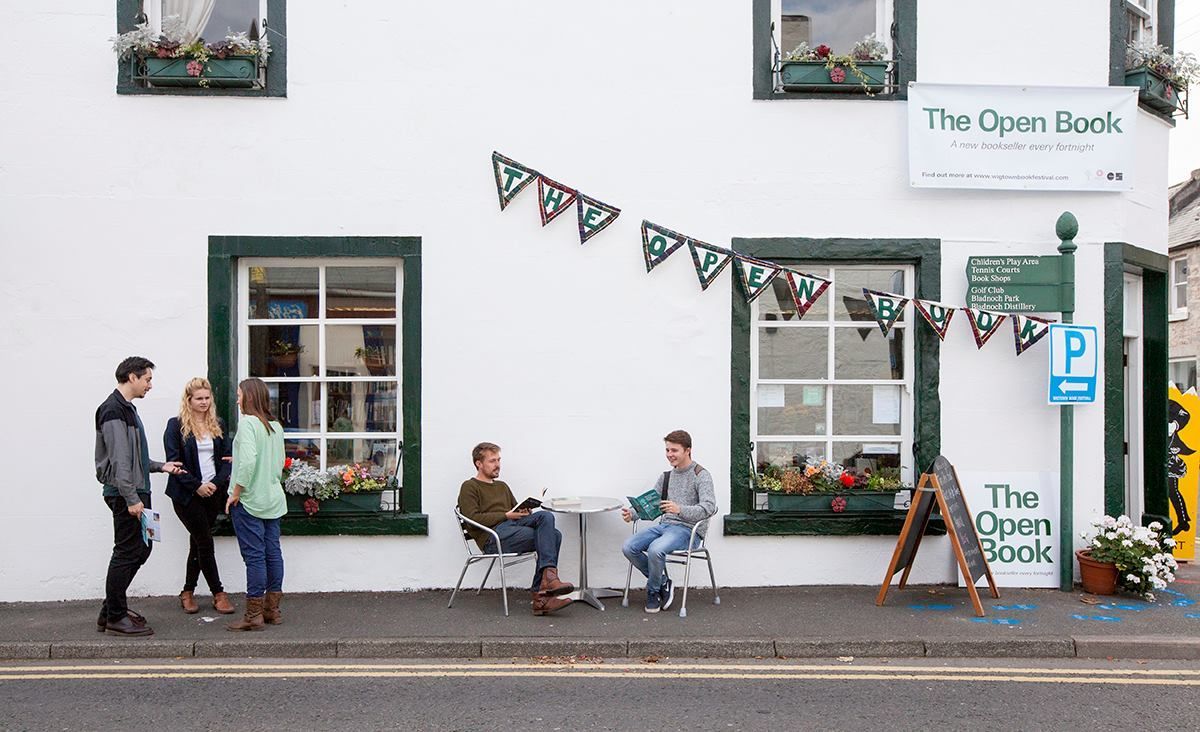 World’s First Airbnb Bookshop, world record in Wigtown, Scotland World’s First Airbnb Bookshop, world record in Wigtown, Scotland