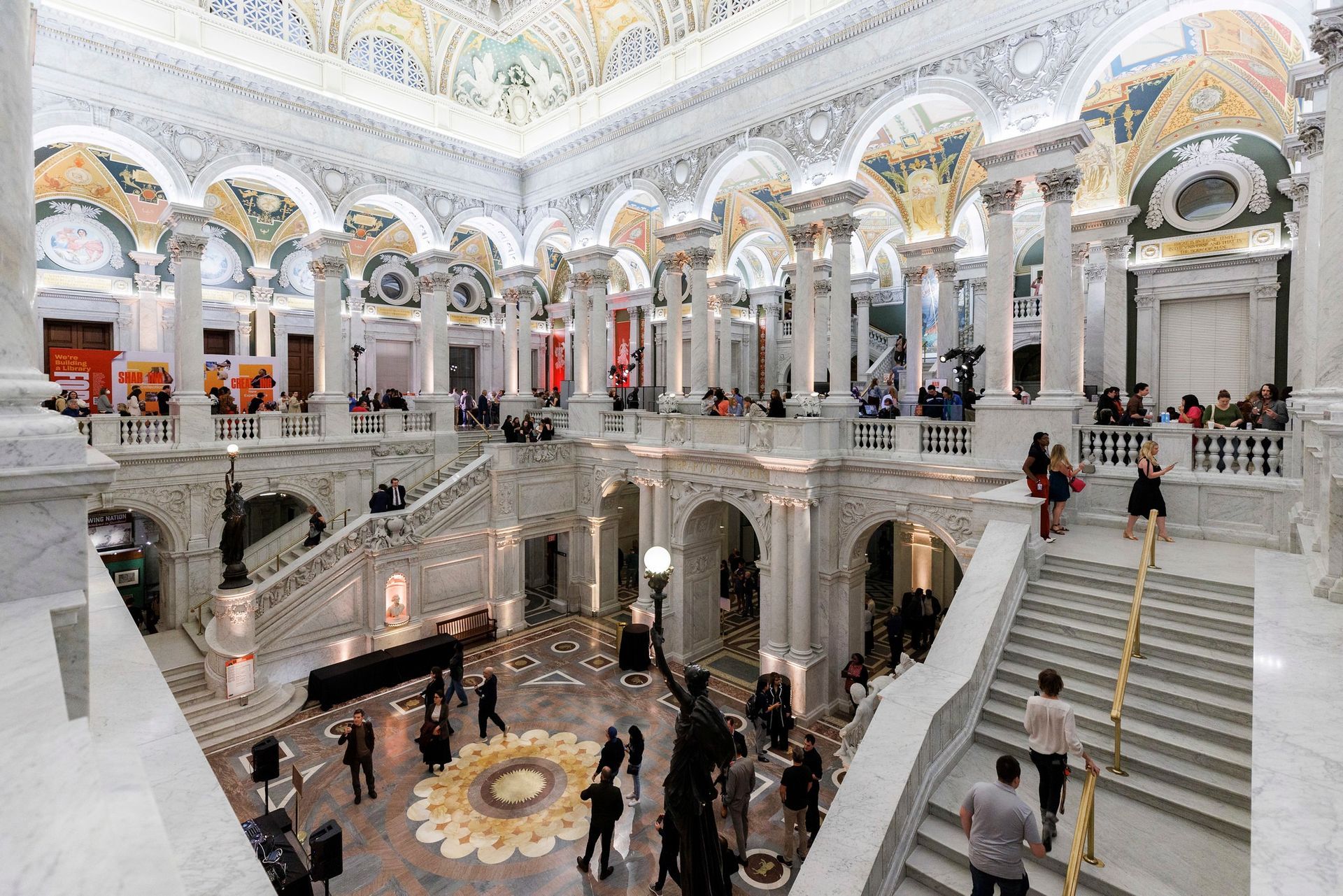 World’s Largest Library, world record set by The Library of Congress
