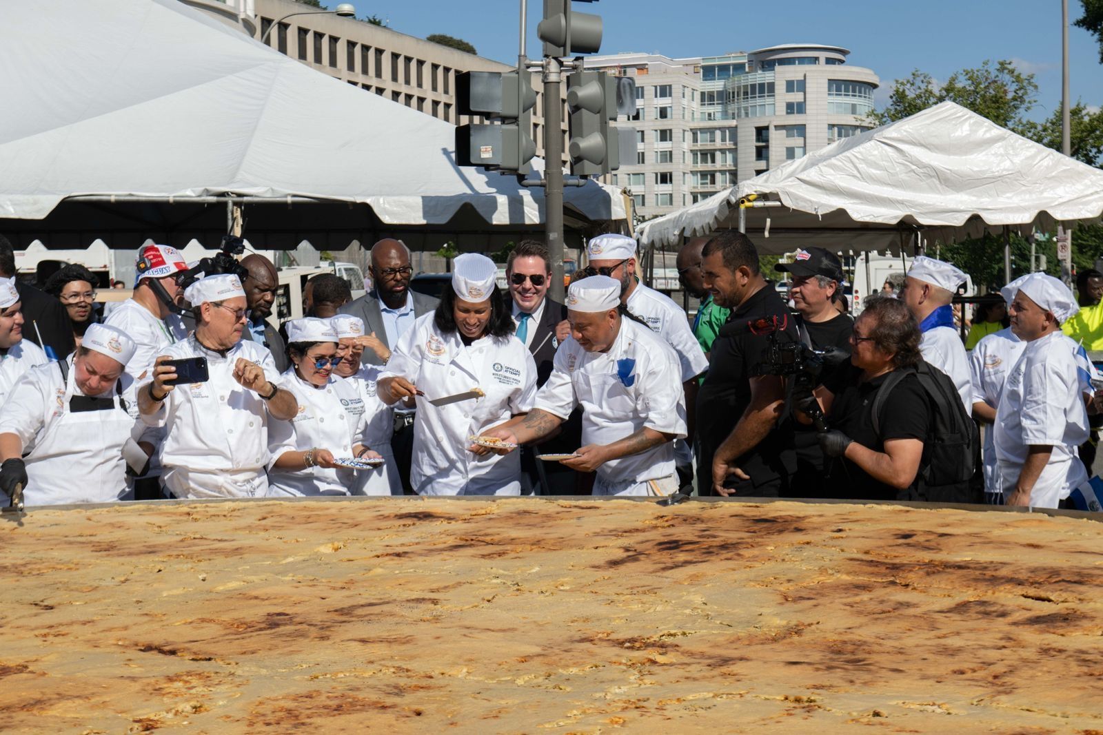 World's Largest Pupusa, world record in Washington, D.C.