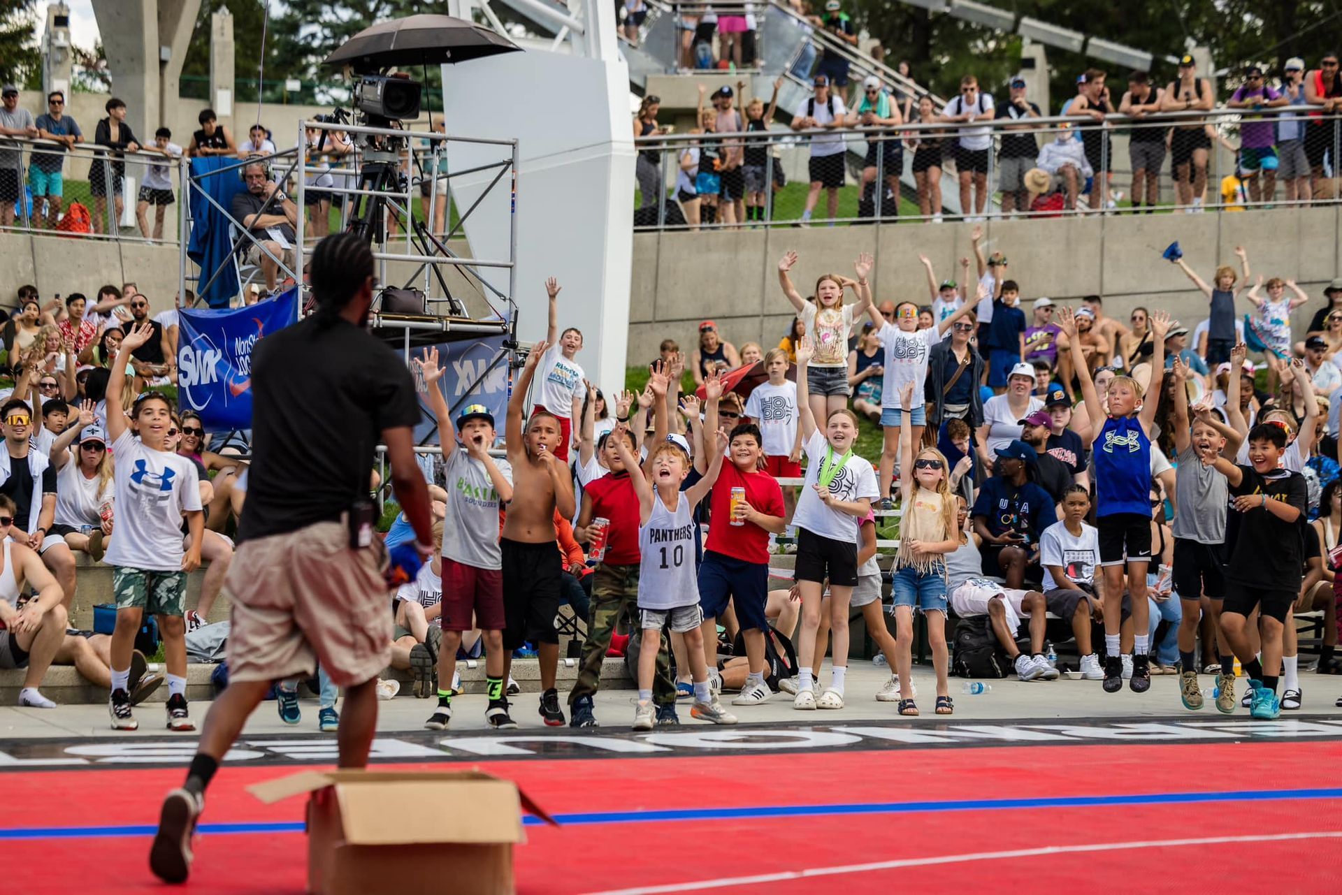 World's largest outdoor 3-on-3 basketball tournament, world record in Spokane, Washington World's largest outdoor 3-on-3 basketball tournament, world record in Spokane, Washington