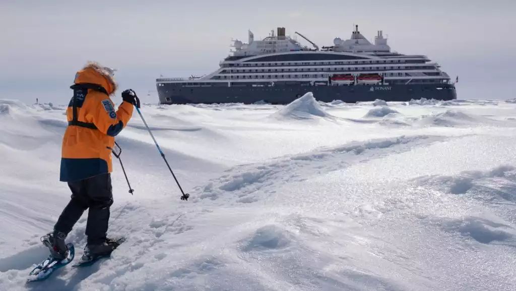 Oldest person to visit the North Pole, world record set by Richard Eitel
