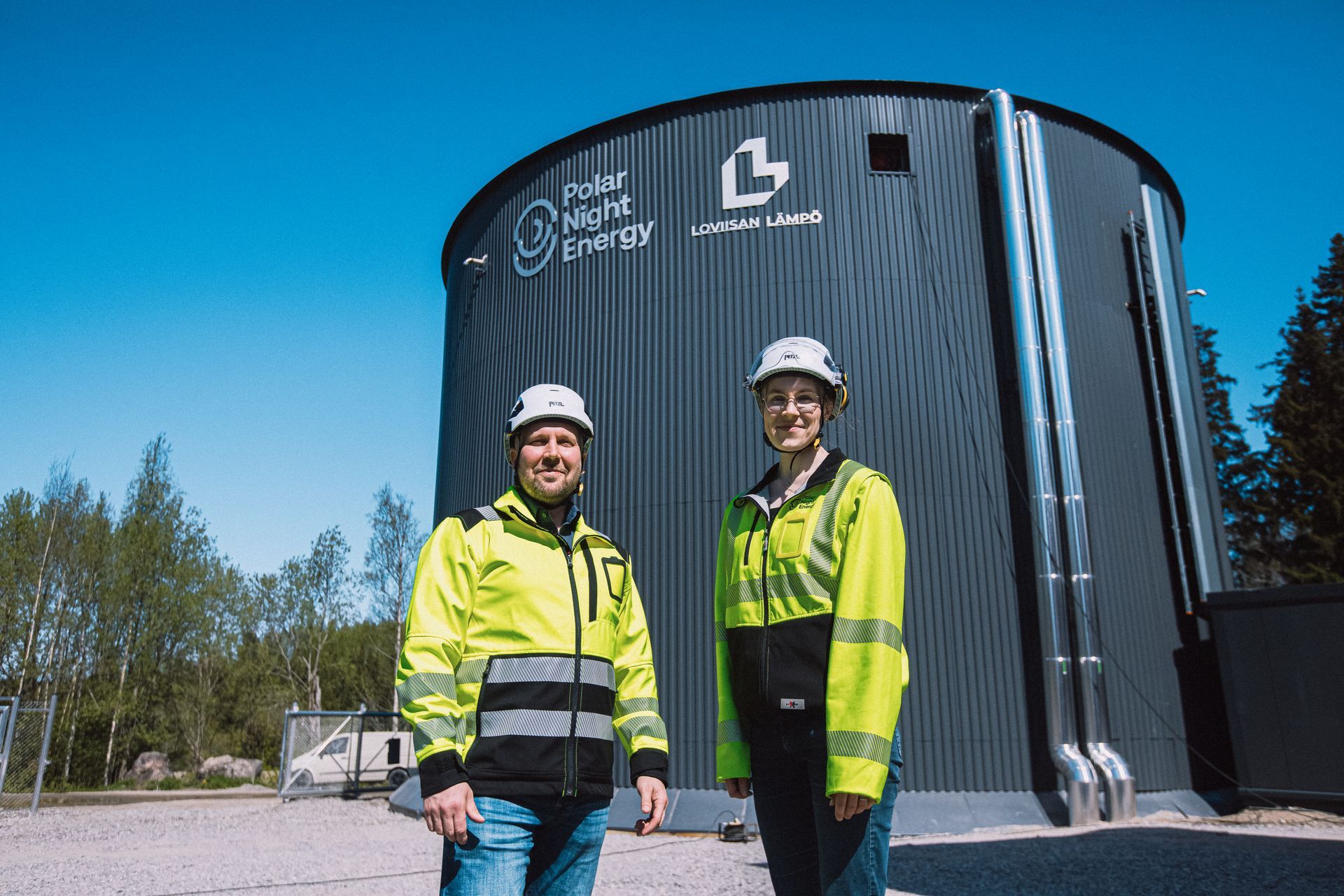 World's Largest Sand Battery, world record in Pornainen, Finland
