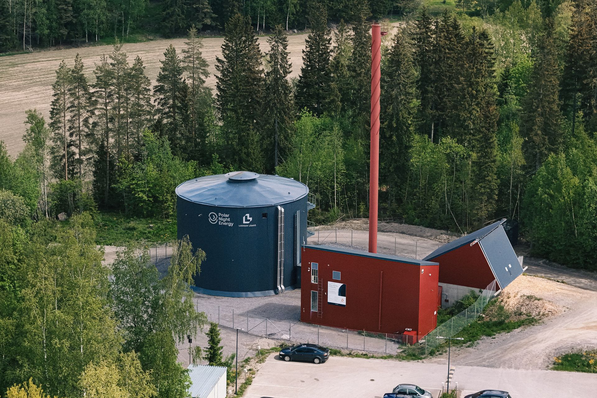 World's Largest Sand Battery, world record in Pornainen, Finland
