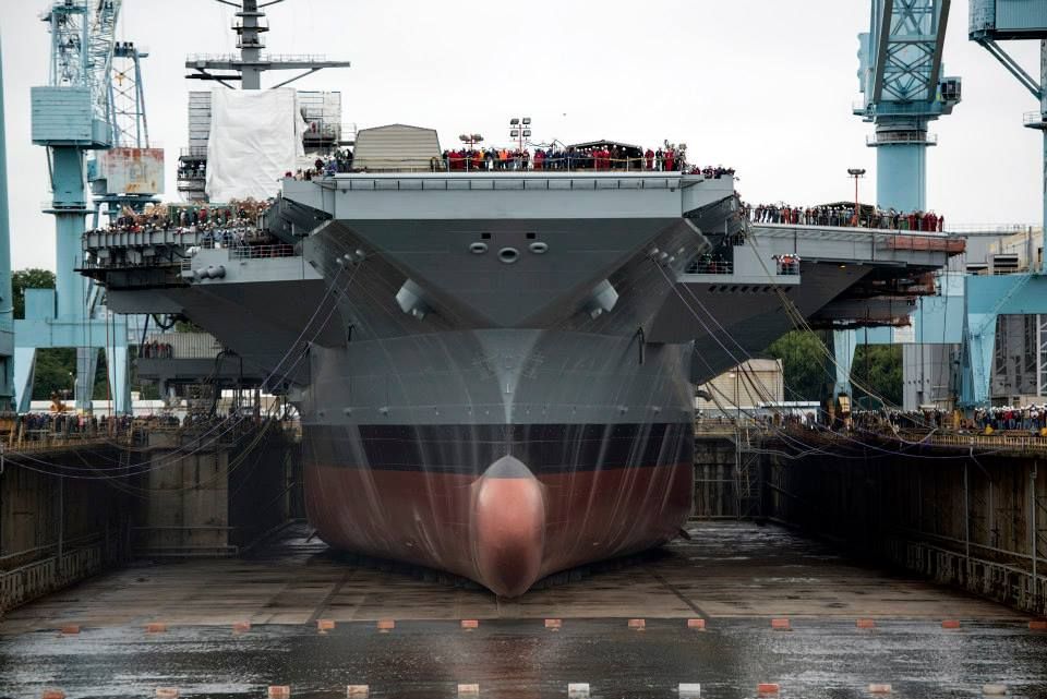 World's Largest Warship, world record set by the USS Gerald R. Ford
