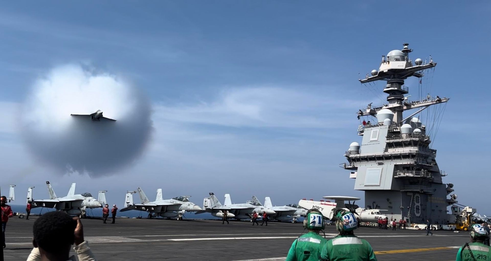 World's Largest Warship, world record set by the USS Gerald R. Ford
