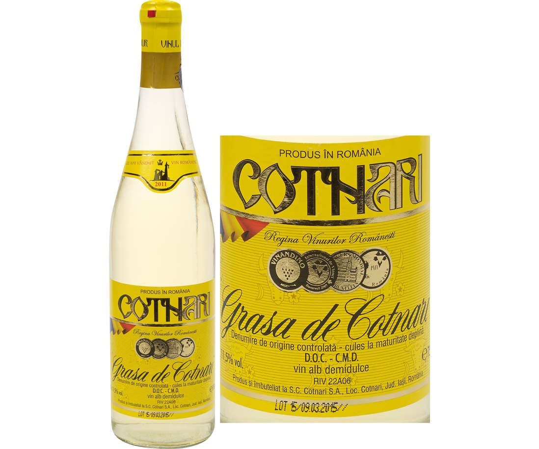 Most Awarded Wine, world record set by Romania's 'Grasa de Cotnari'
