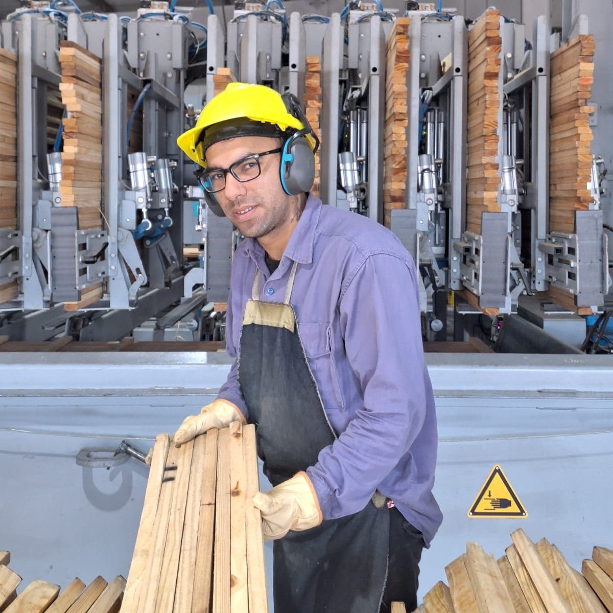 World's Largest Blockboard Factory, world record in Comănești, Romania
