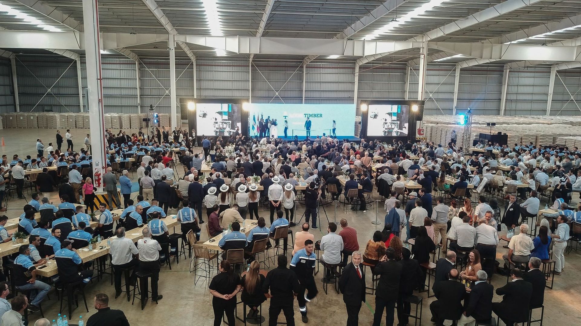 World's Largest Blockboard Factory, world record in Comănești, Romania
