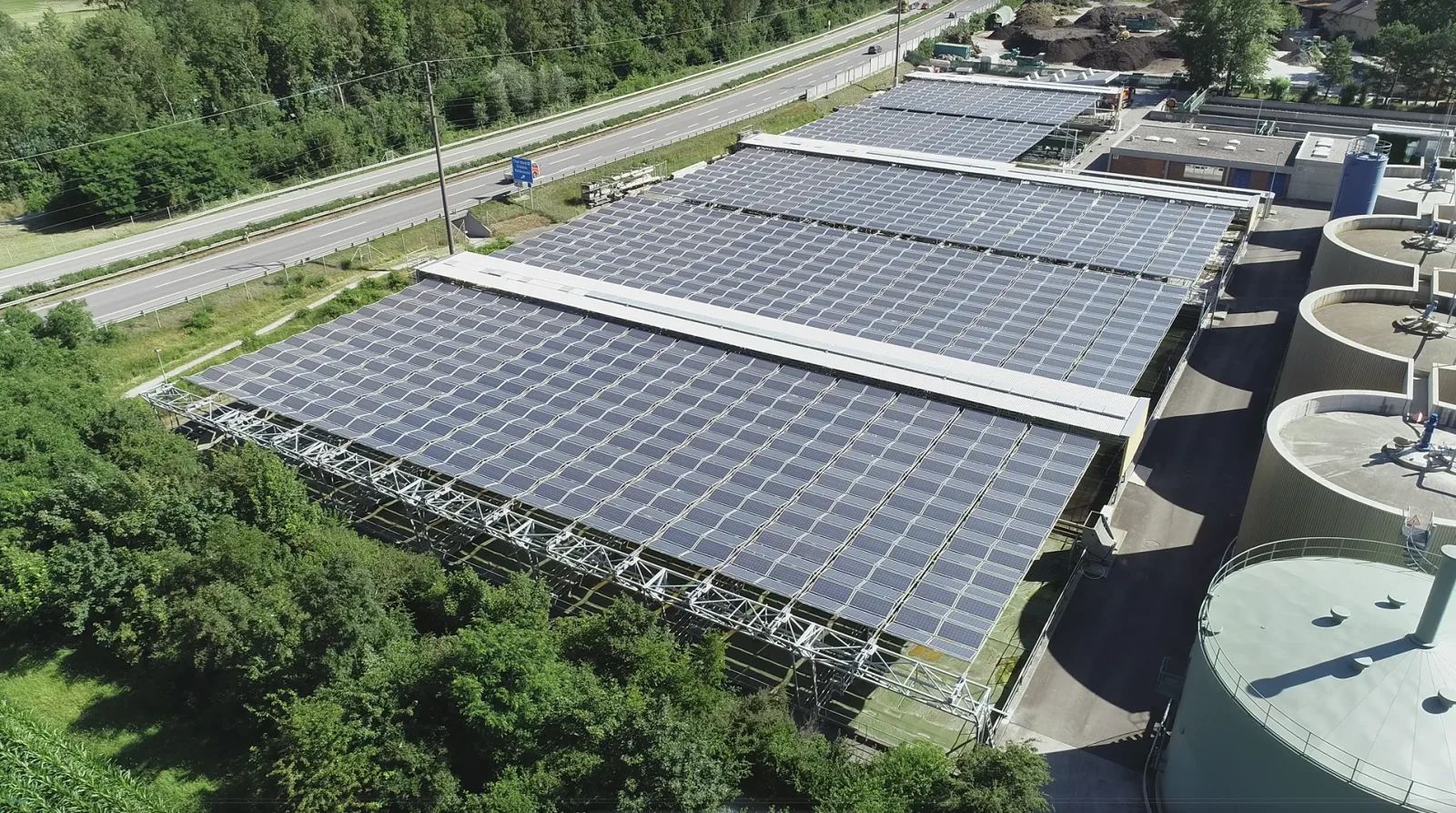 World’s Largest Foldable Solar Roof, world record in Switzerland
