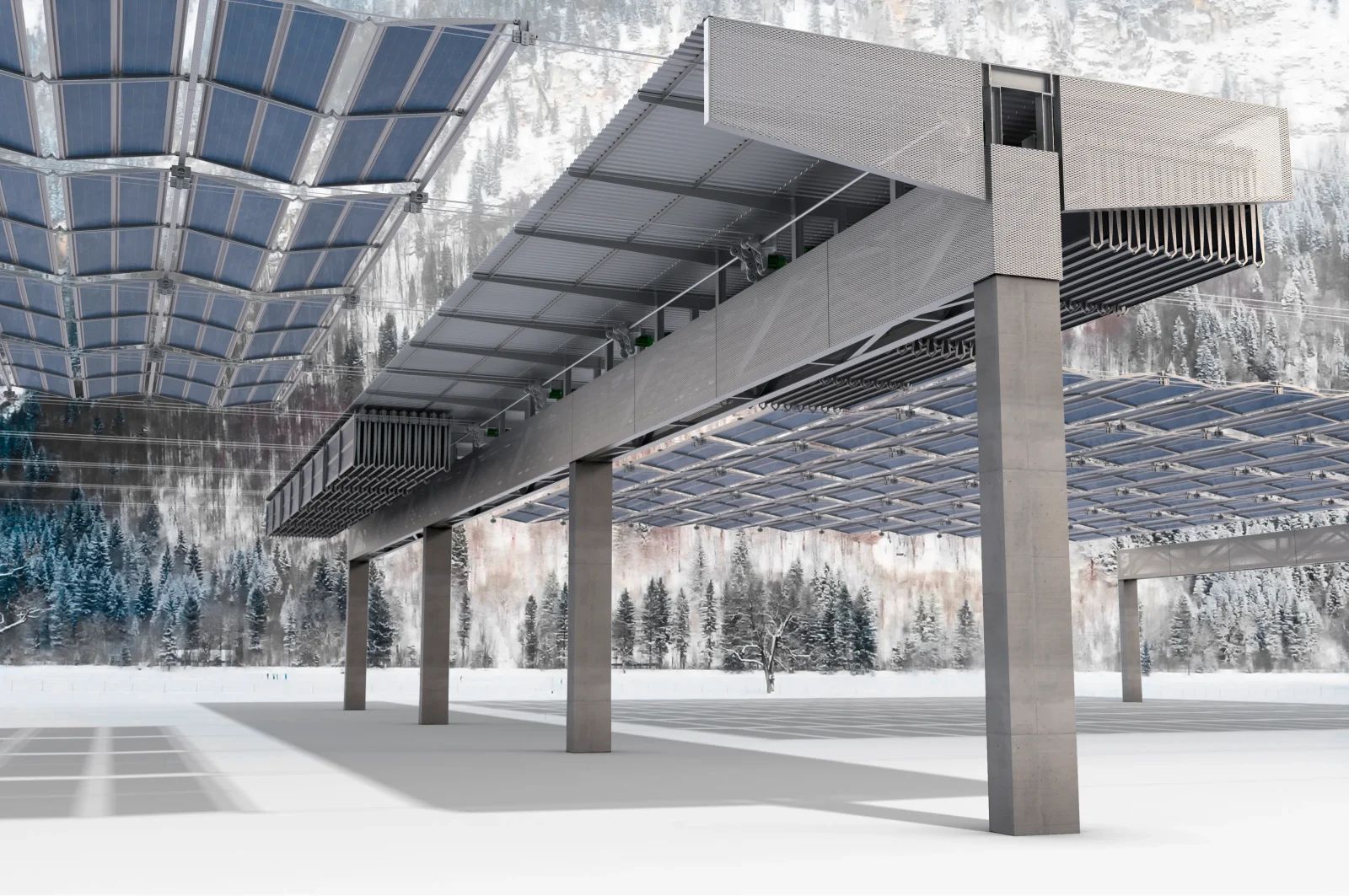 World’s Largest Foldable Solar Roof, world record in Switzerland
