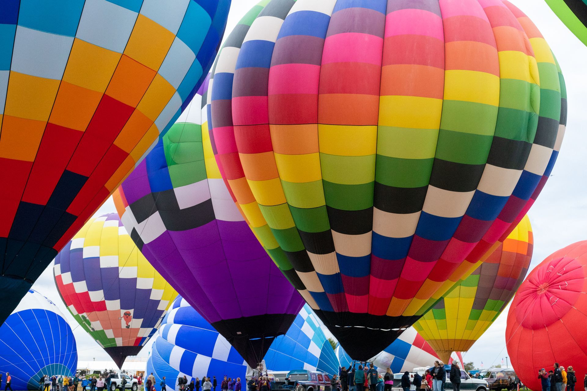 World's Largest Hot Air Balloon Festival, world record in Albuquerque, New Mexico
