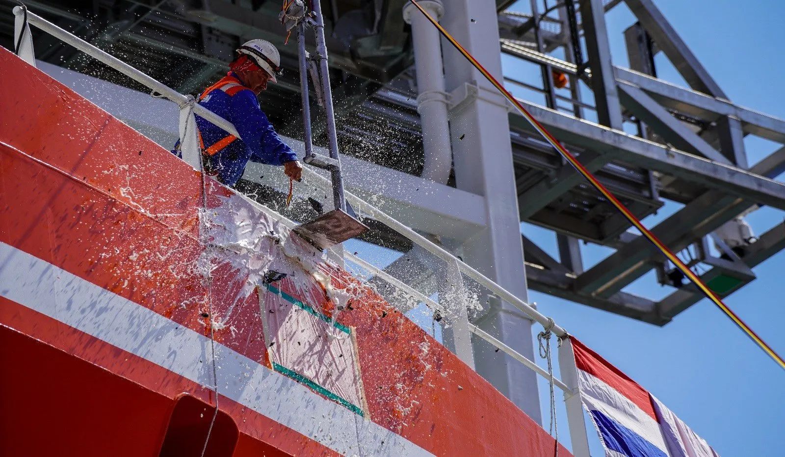 World's Largest Diamond Recovery Vessel, world record set in Mangalia, Romania

