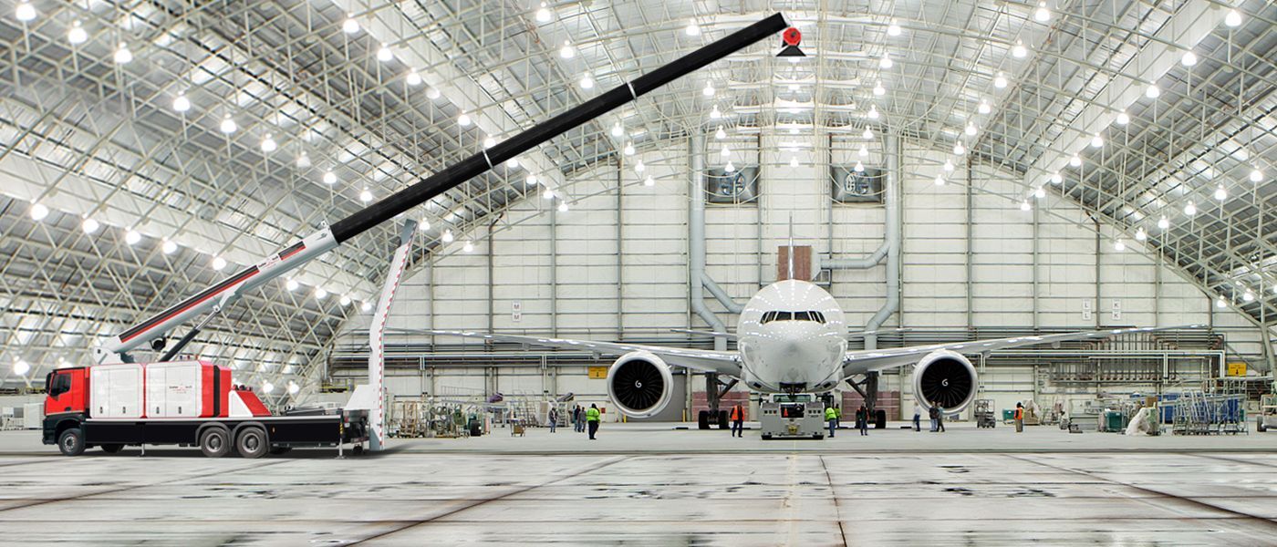 World's First Full Airplane Scanner, Roboscan 2M Aeria sets world record

