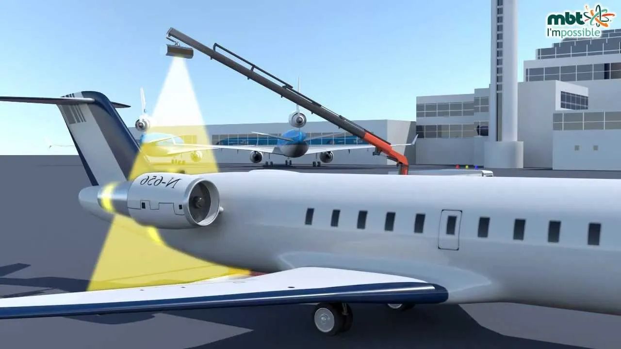 World's First Full Airplane Scanner, Roboscan 2M Aeria sets world record
