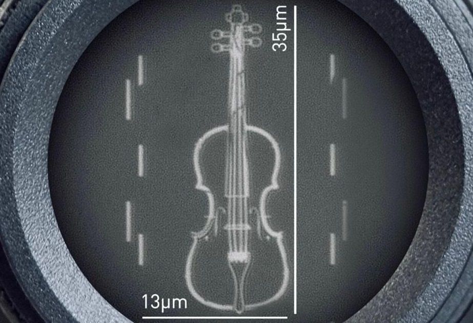 World’s Smallest Violin, world record set by the Loughborough University