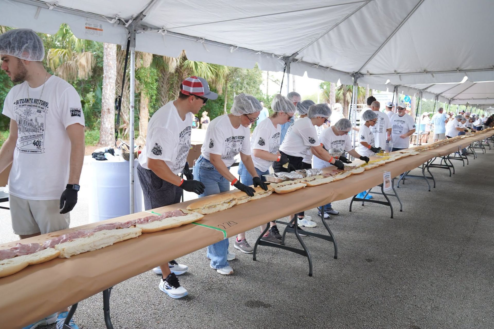 World’s longest Cuban sandwich, world record set in Florida