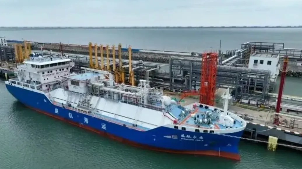 World’s First Ship-To-Ship Green Ammonia Bunkering, China sets world record
