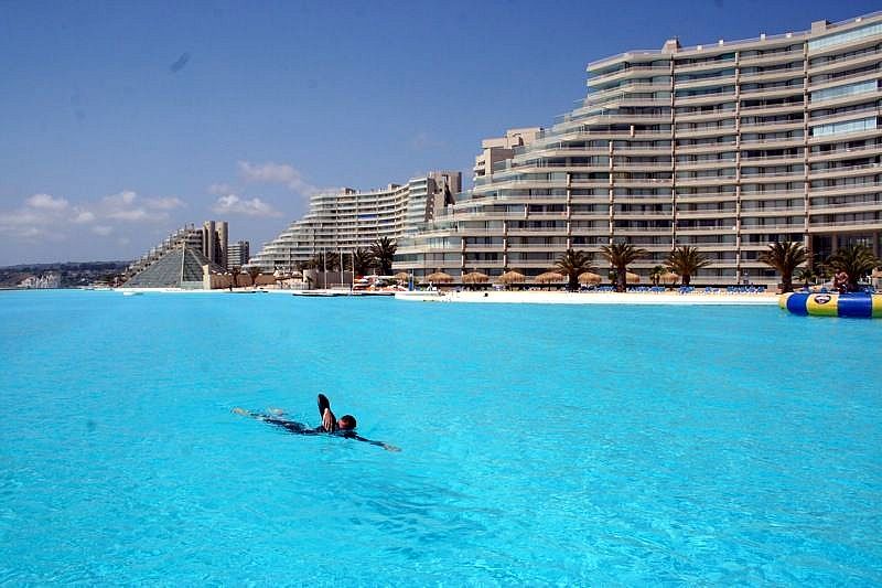  Longest swim in a lagoon-world record set by Mauro Giaconia