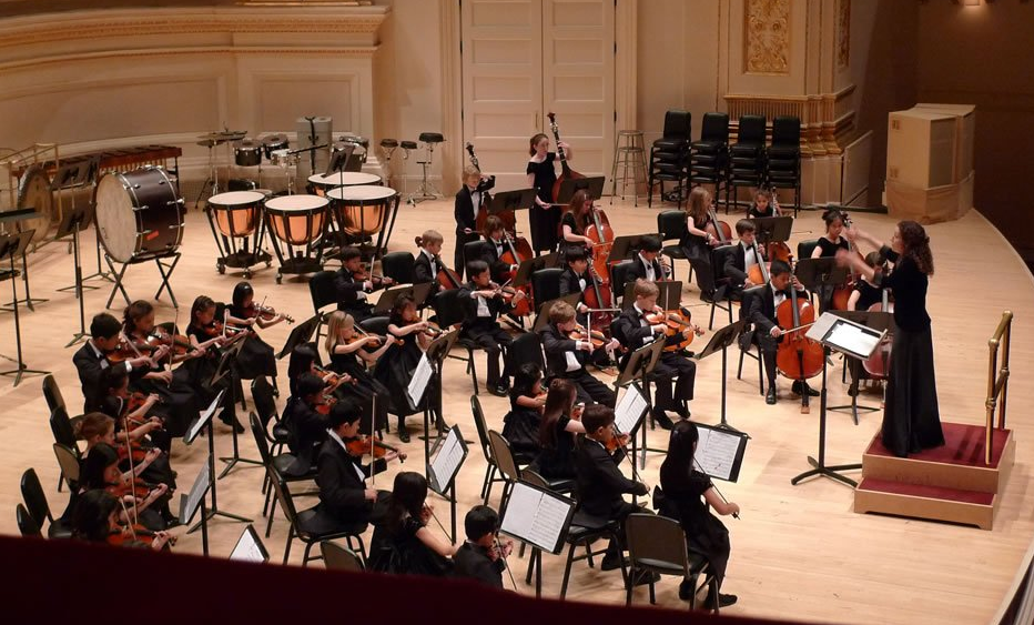 Youngest String Orchestra to Play at Carnegie Hall, world record set by South Pasadena Children's Orchestra