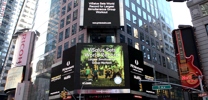 Largest Simultaneous Group Workout: ViSalus sets world record (VIDEO) 