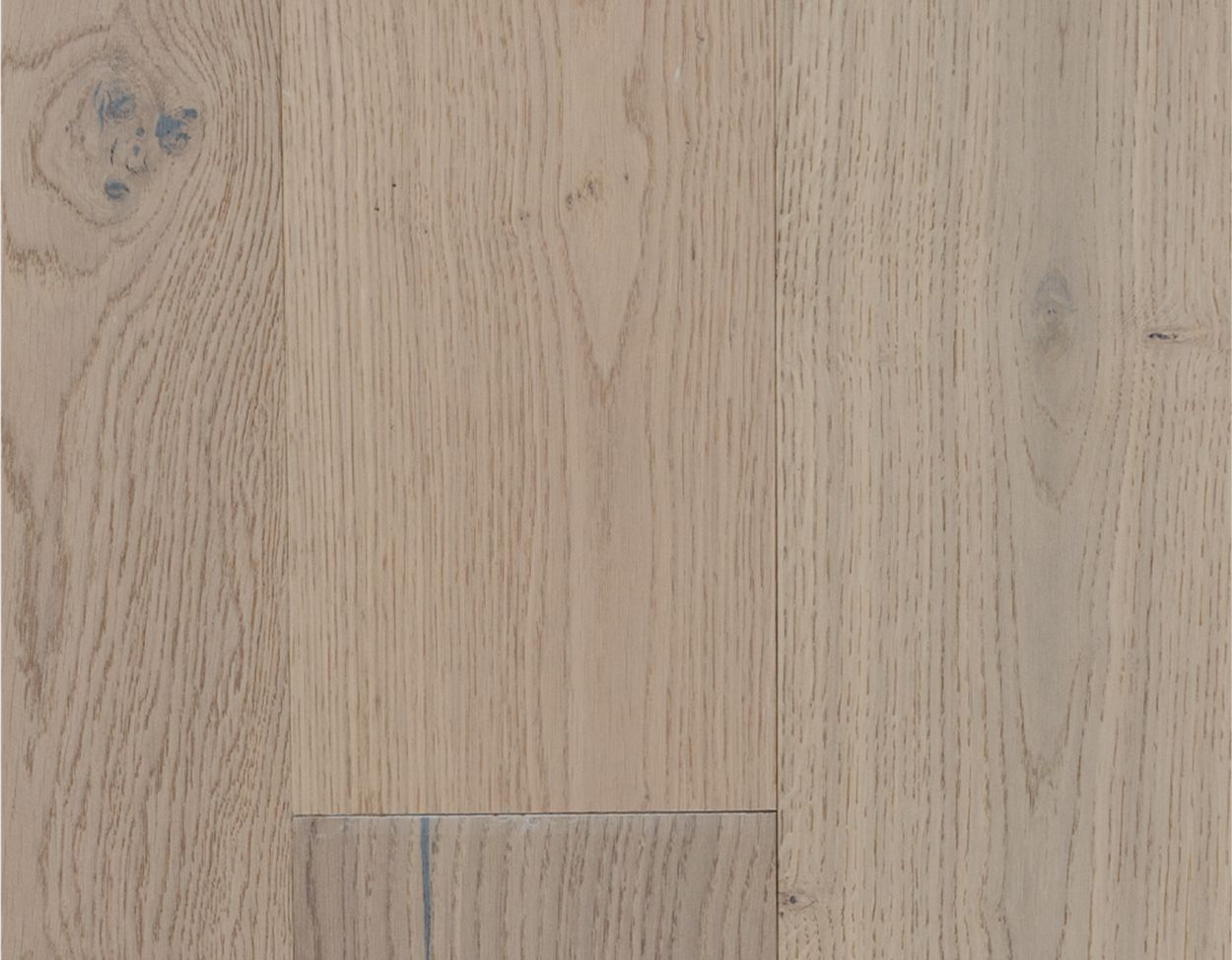 A close up of a white oak hardwood floor.