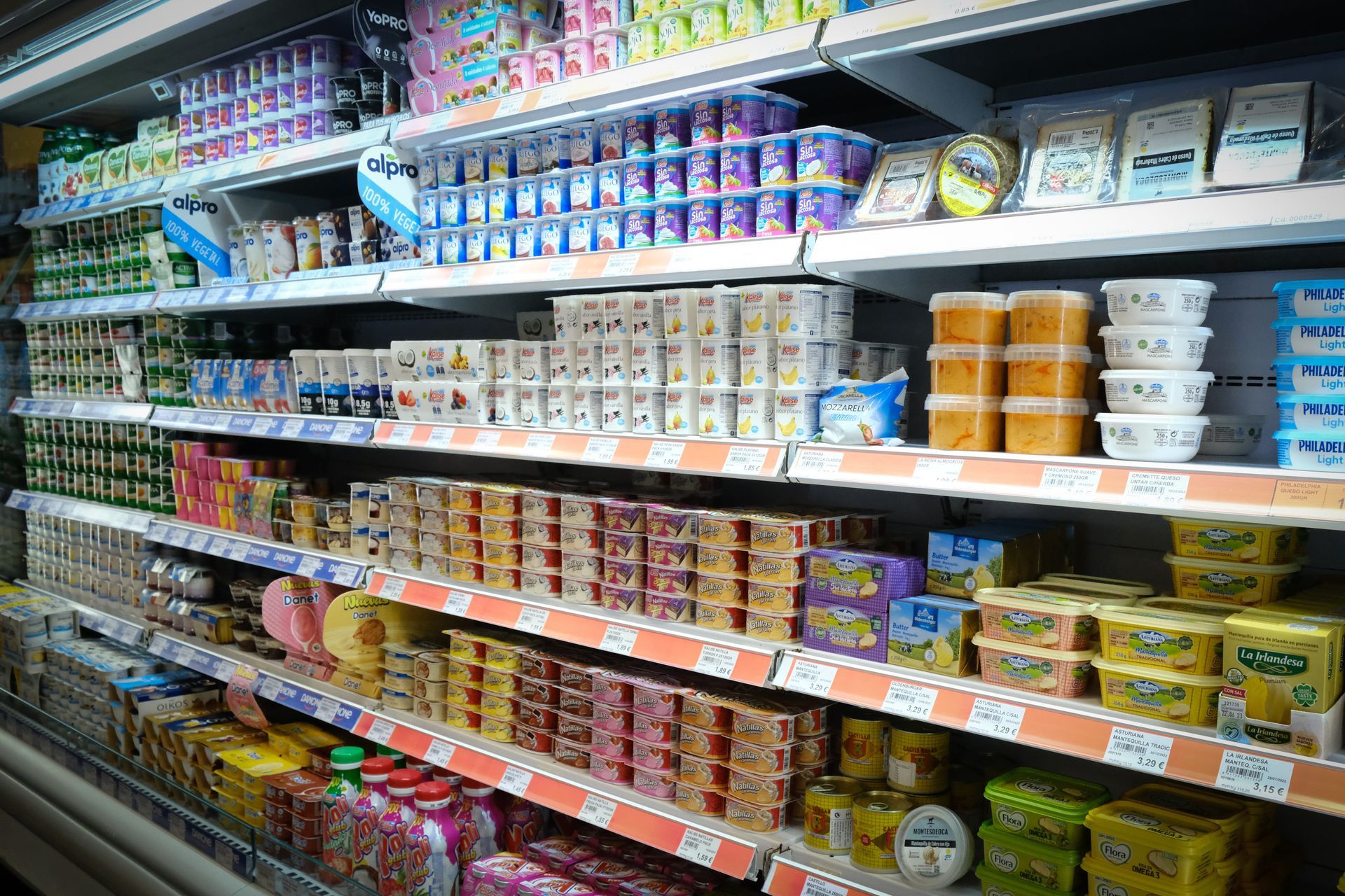 Góndola de supermercado