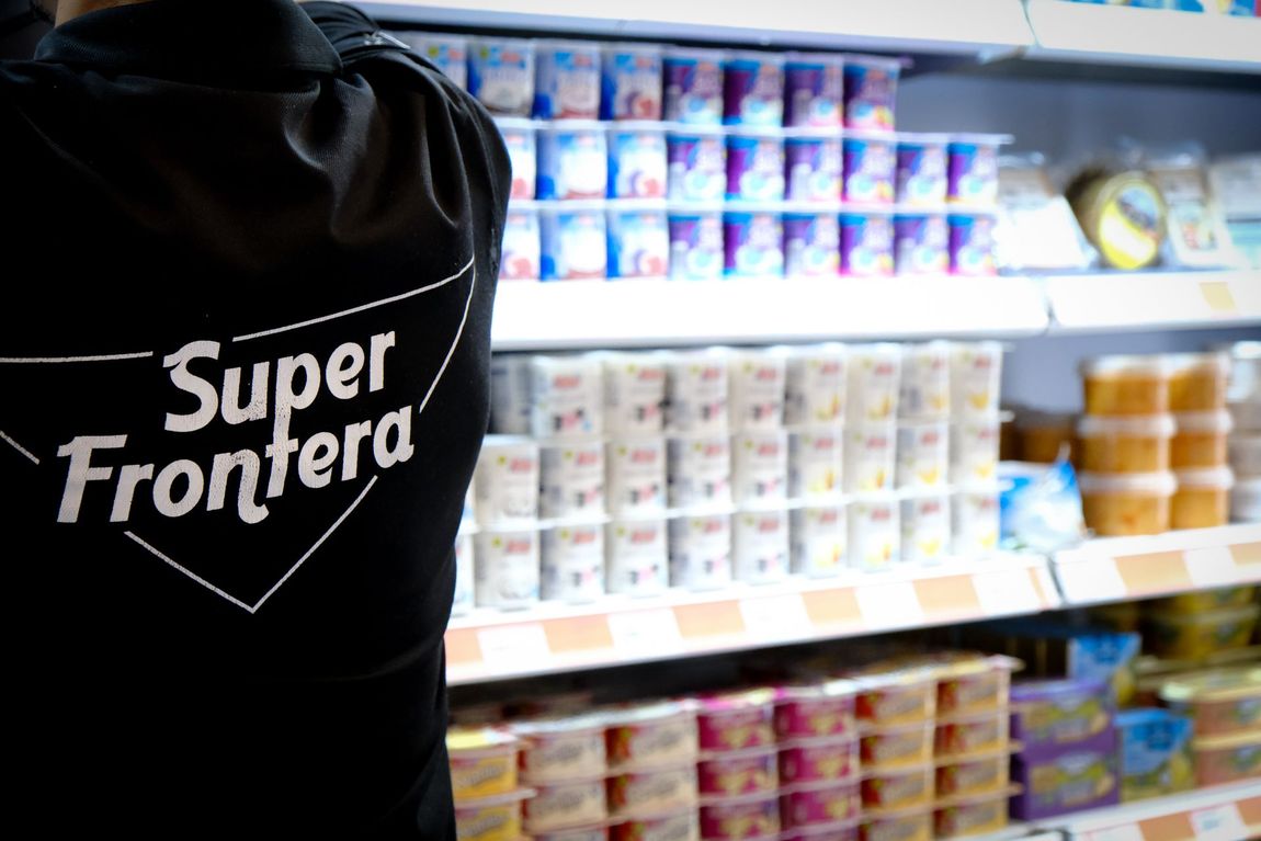 Góndola supermercado