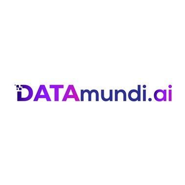 DATAmundi.ai logo in purple and blue on a white background