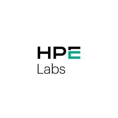 HPE Labs logo in black and teal on a white background