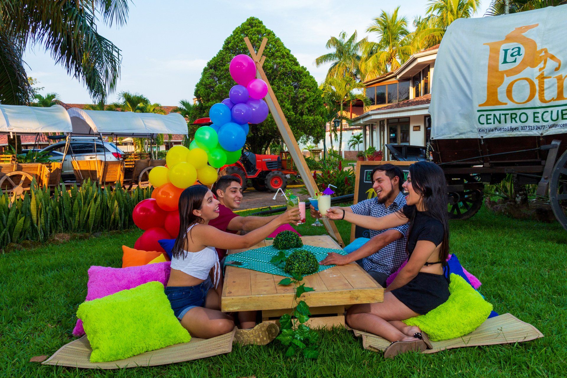 plan picnic amigos hotel la potra