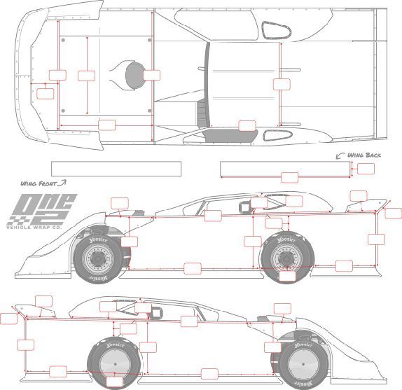 A black and white drawing of a race car with the letters dgs on the side